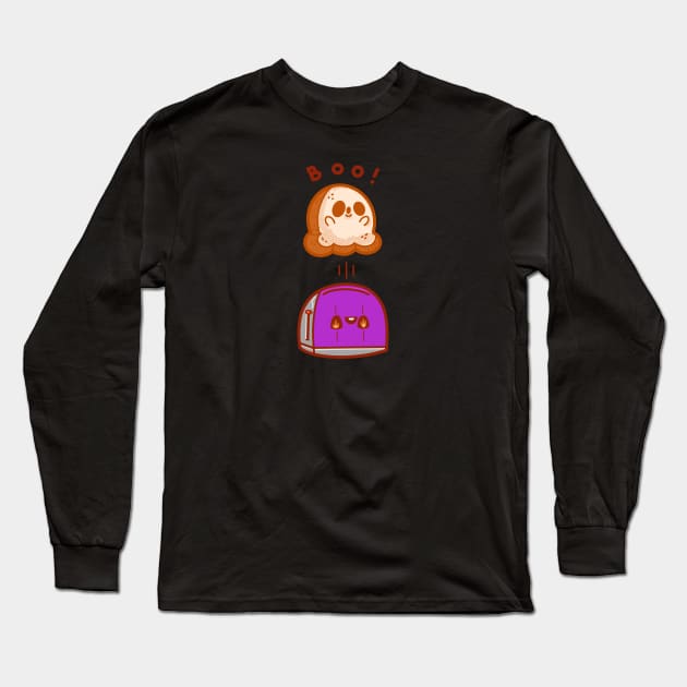 Ghoast Long Sleeve T-Shirt by Fluffymafi